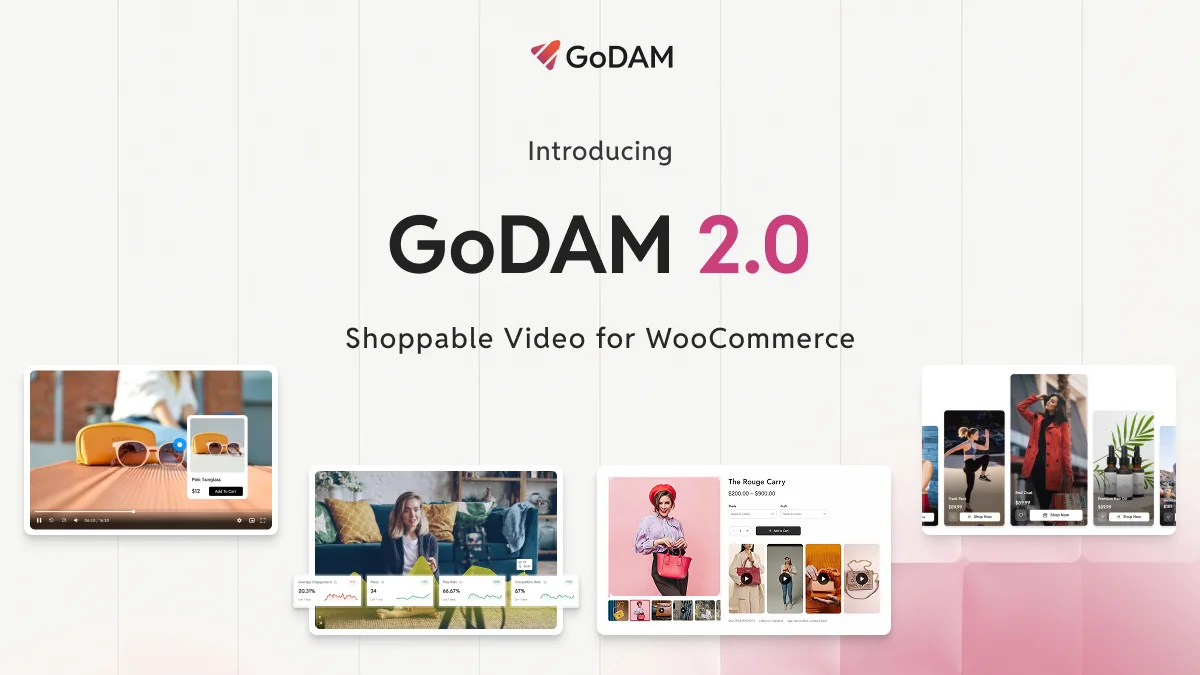 Introducing GoDAM 2.0: Shoppable Videos for WooCommerce