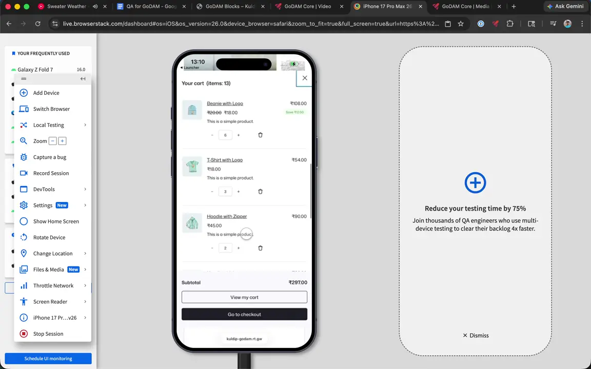 iOS Scroll Issue