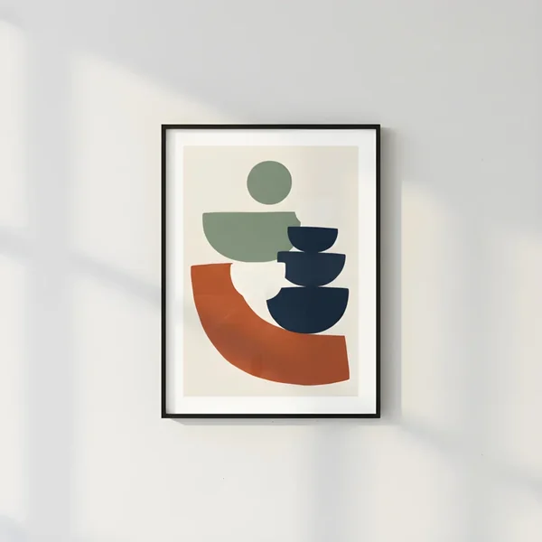 Abstract Shapes Print